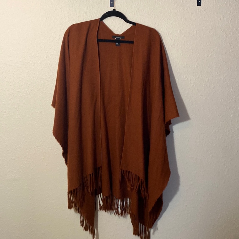 Tan/Red shawl